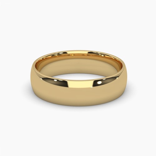 Fede nuziale classica - , oro