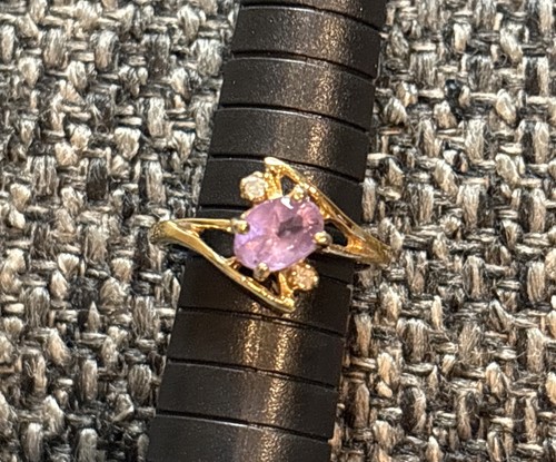 Anello vintage lind ametista - vintage,