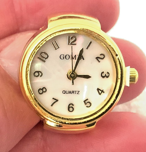 Orologio gomia anello - gomia, (oro)