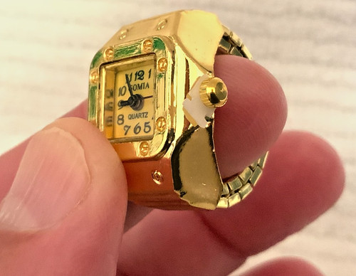 Orologio anello gomia - orologio,