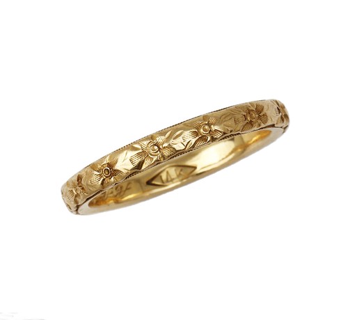 Anello donna antico - , fascia