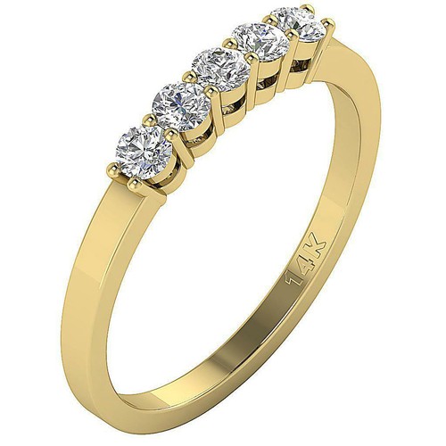 Anello cinque pietre - cinque,