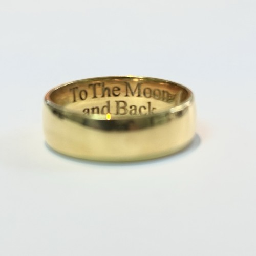 Anello fascia 14k - anello, e