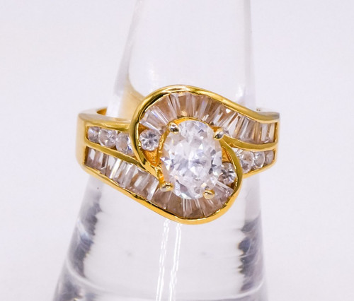 Anello cocktail vintage - anello,