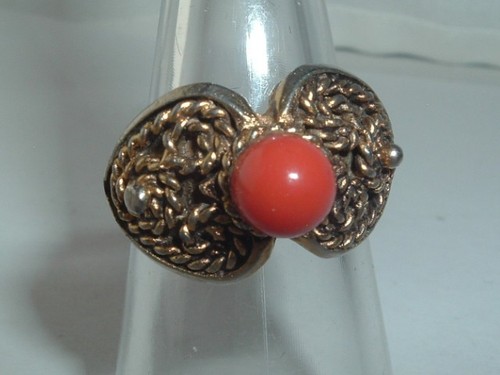 Anello vintage tono - vintage, oro