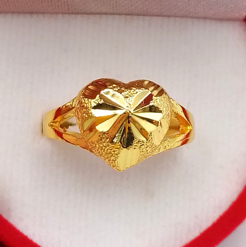 Anello cuore oro 22k 23k24k - oro,