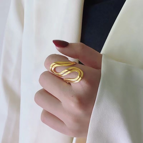 Anello donna fascia serpente