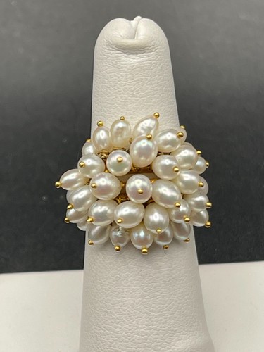 Anello cocktail pendente