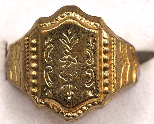 Anello antico sigillo - , scudo