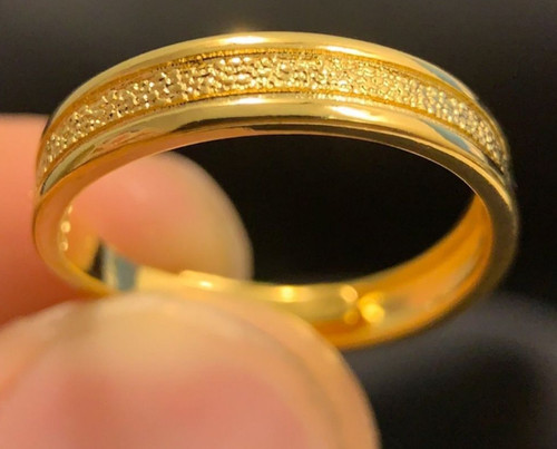 Anello oro giallo - anello, 23k