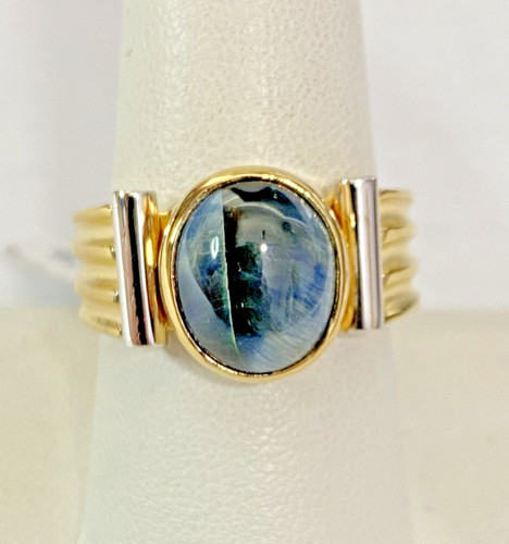Anello vintage oro argento - anello, su