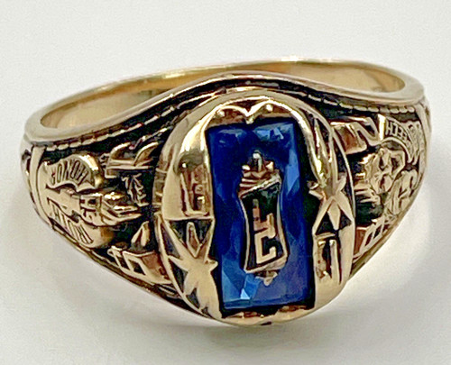 Anello vintage 1982 jostens - anello,