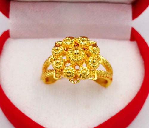 Anello oro thailandese 22k - anello,